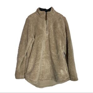 CHARLES RIVER APPAREL,Tan,Women’s pull over Sz M